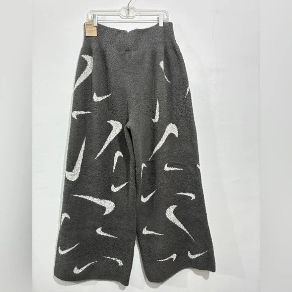 Nike $120 Phoenix Cozy Bouclé Pants Women’s XL High Waisted Wide Leg FD4288-254 - Picture 5 of 9